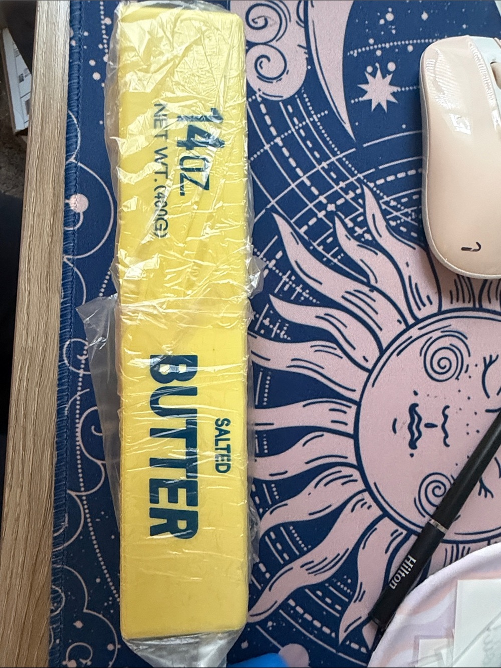 Squishy  Butter Stick - Bright Yellow Packaging